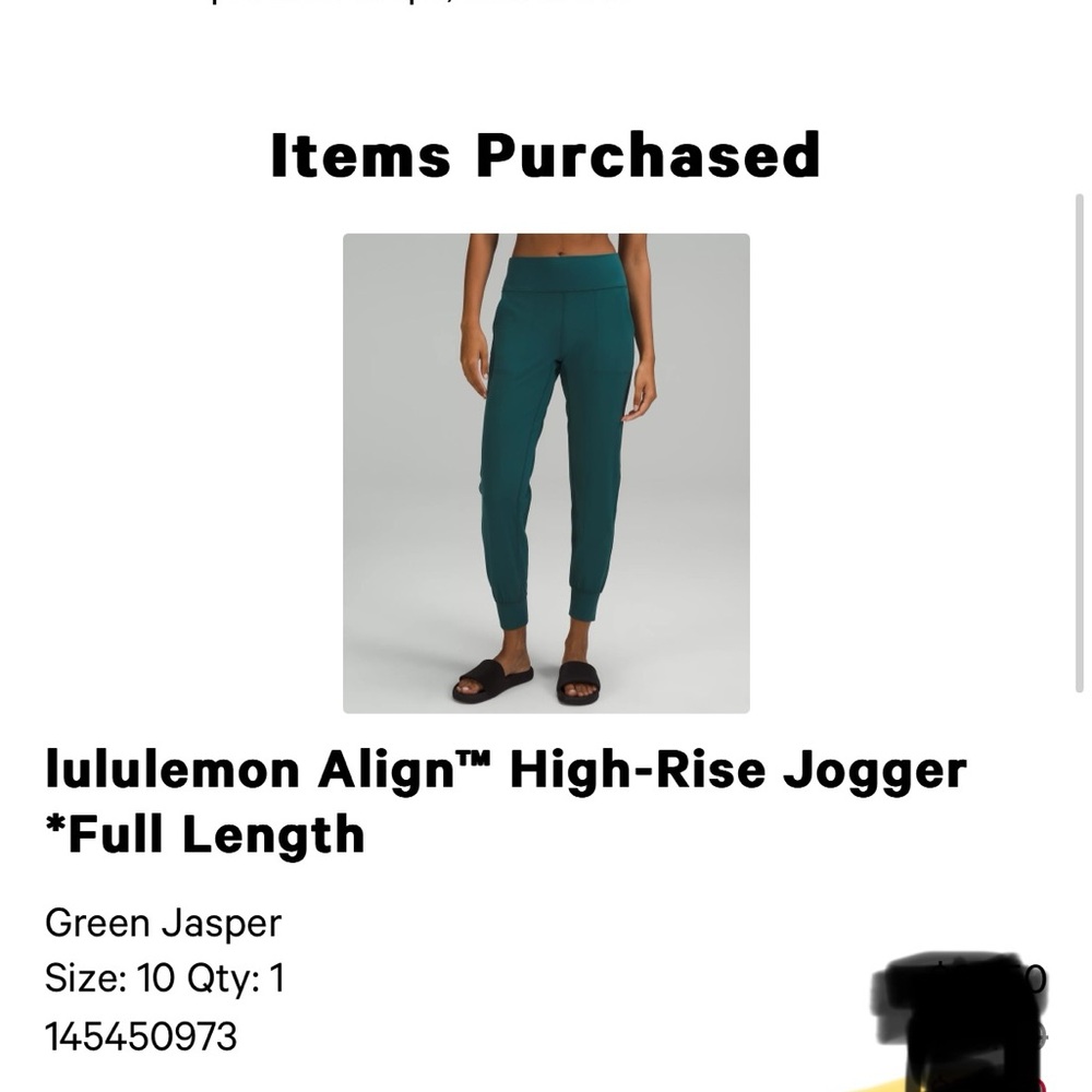 Lululemon Green Joggers
